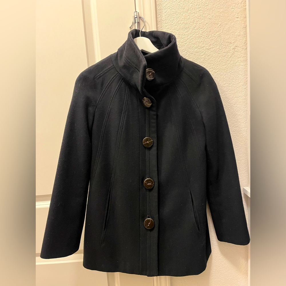 Zara Coat Jacket, Women, Black color, Small Size